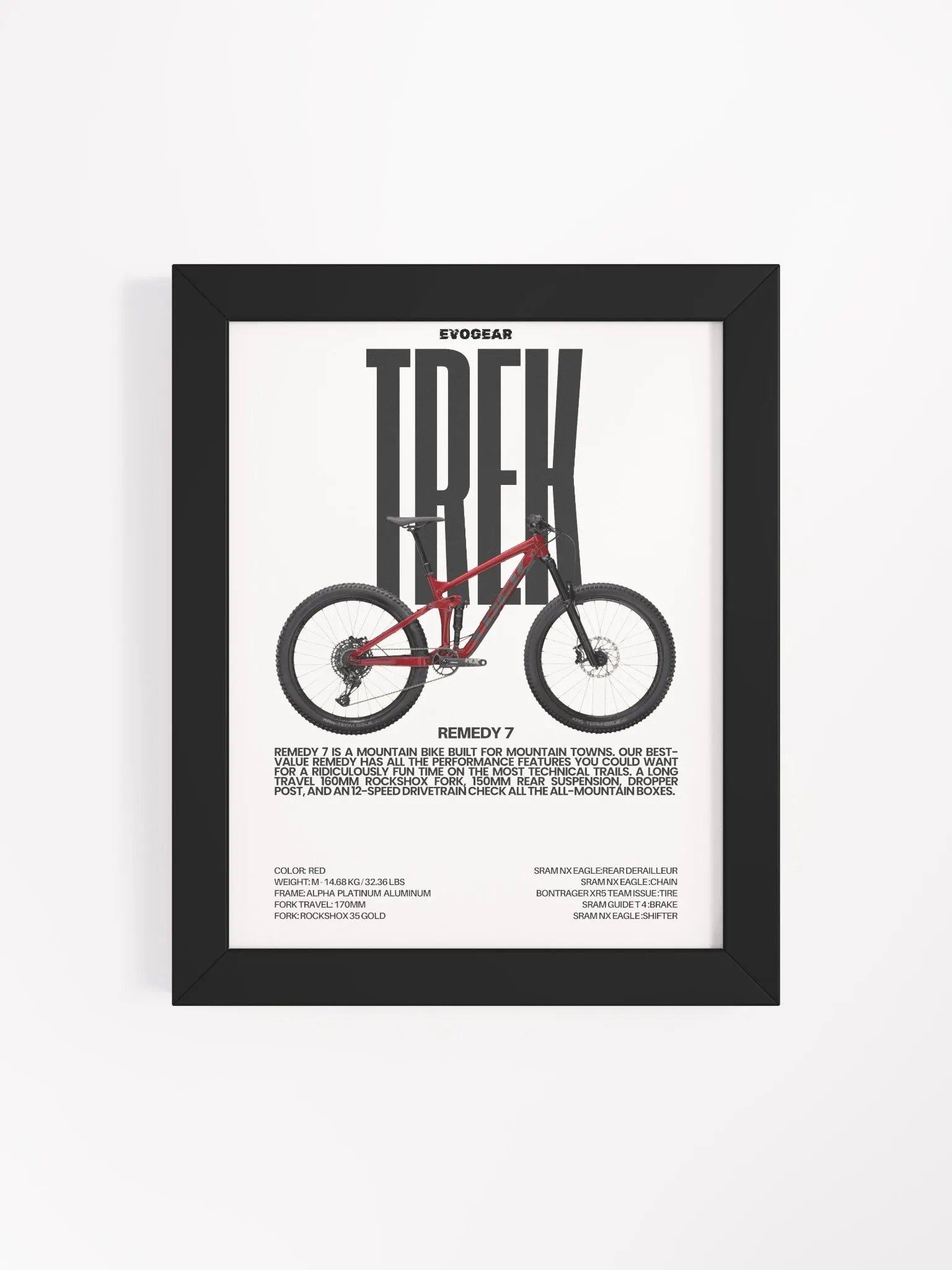 Trek Remedy 7 Frame product image (19)