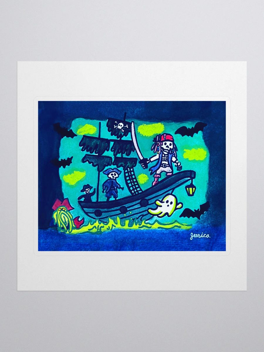 Haunted High Seas Sticker product image (1)