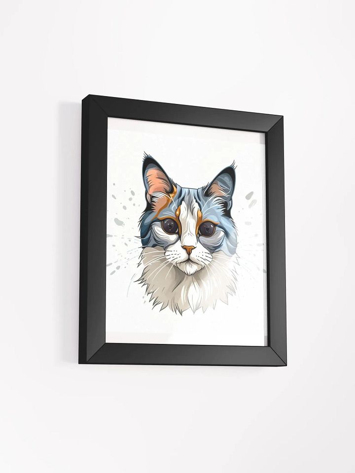Whimsical Cat Dreams Framed Poster product image (2)