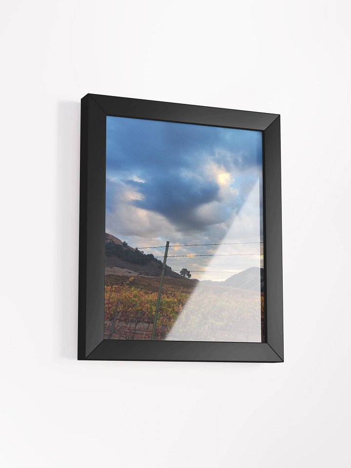 Autumn Vineyard Serenity Framed Poster product image (3)