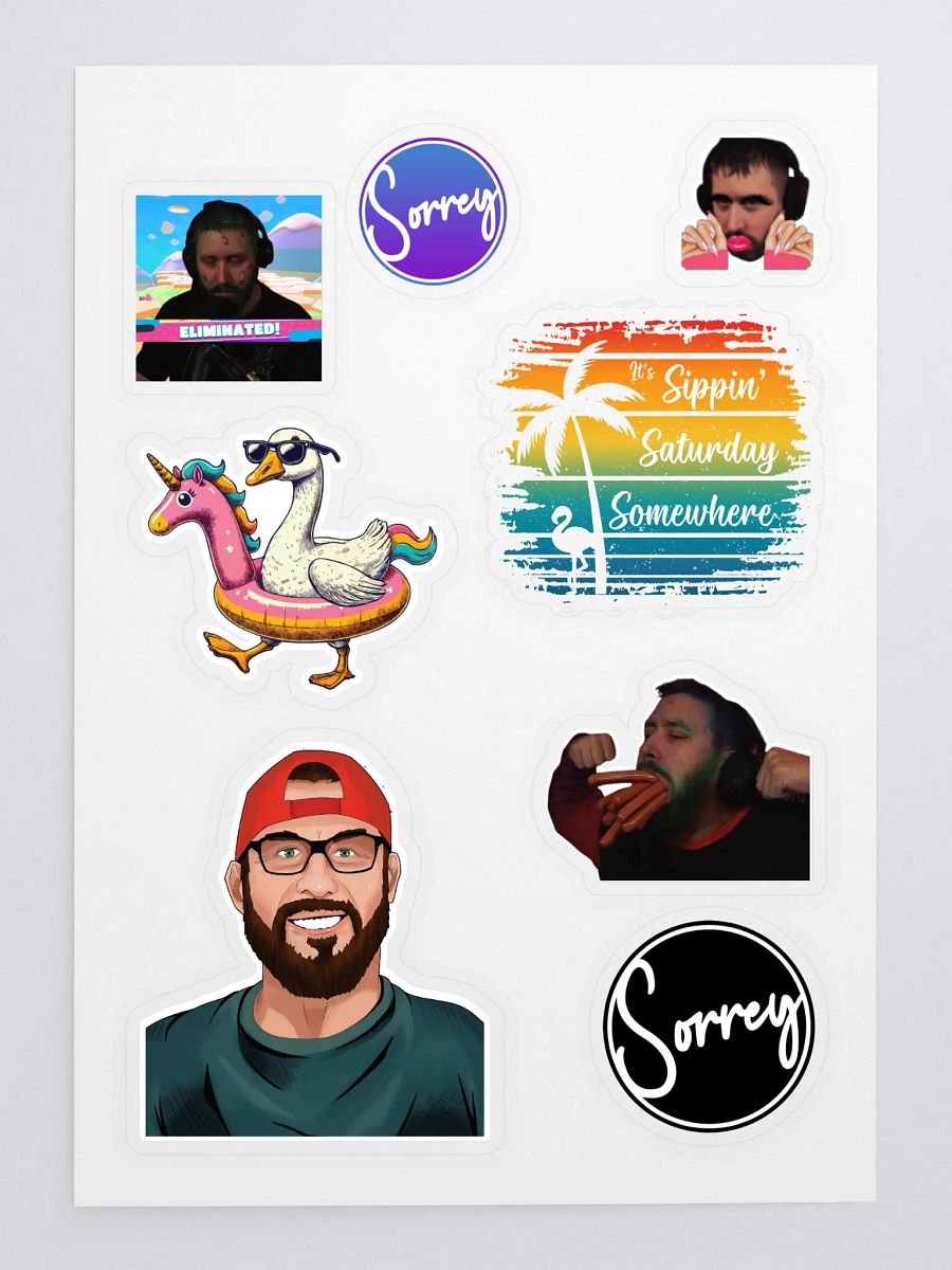 7 year Sticker Pack product image (3)