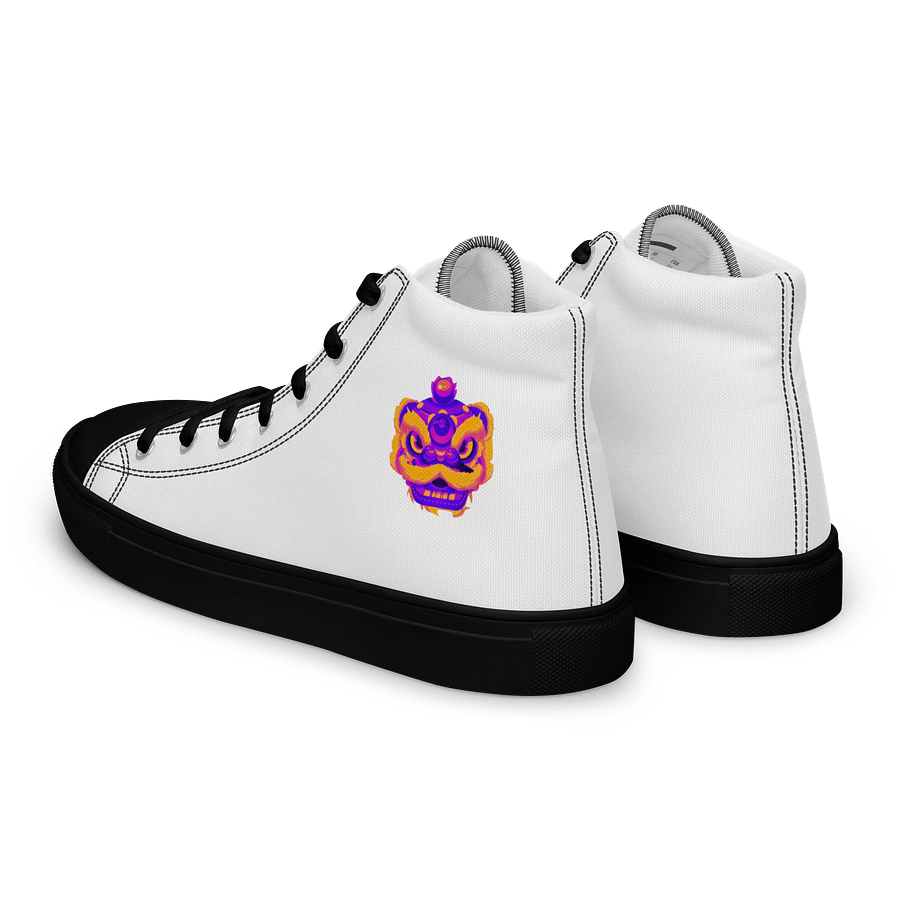 Majestic Dragon Head Mask Men's High Tops product image (6)