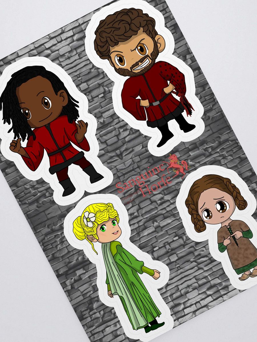Sanguine Horse Cast: Leo, Tievel, Alenka, and Lorelei 🇦🇺 🇨🇦 🇪🇺 🇺🇸 product image (2)