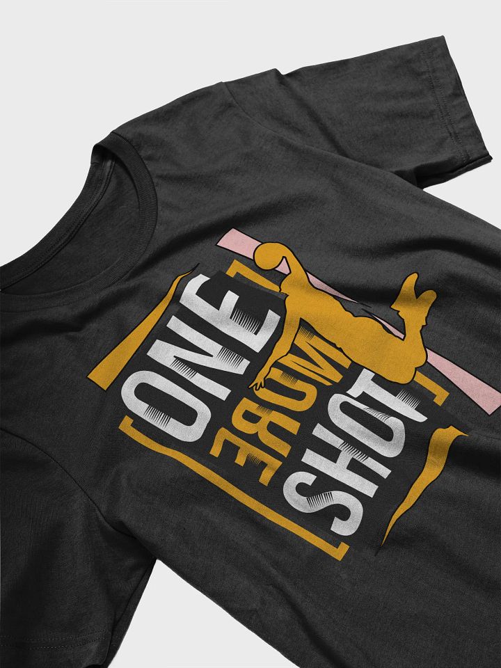 One More Shot Basketball Male Airborne Dunk Statement Tee product image (2)