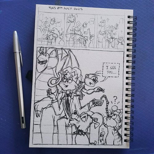 Cool Froyd's secret life as the mysterious coffee thief is propper compromised by The Great Greensbury's keen eye. The questi...