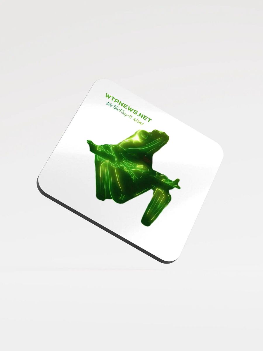 Glossed Cork Coaster product image (1)