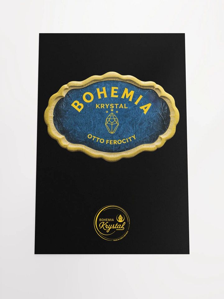 bohemia poster medium black product image (1)