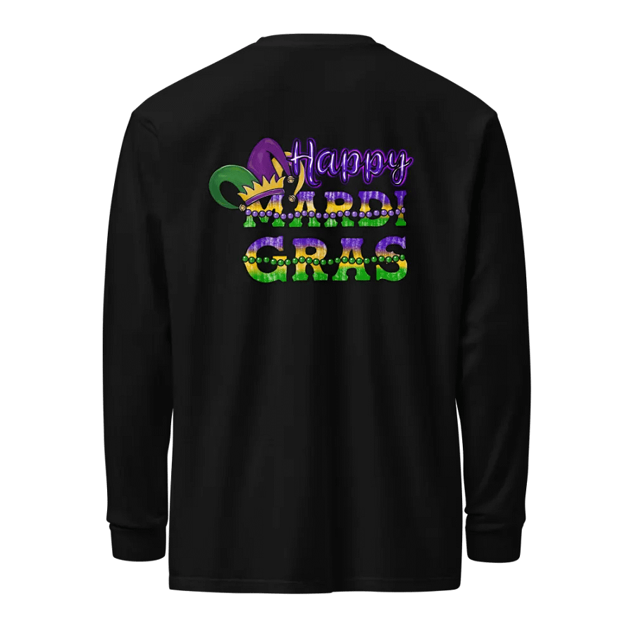 Happy Nurse Mardi Gras Long Sleve product image (16)