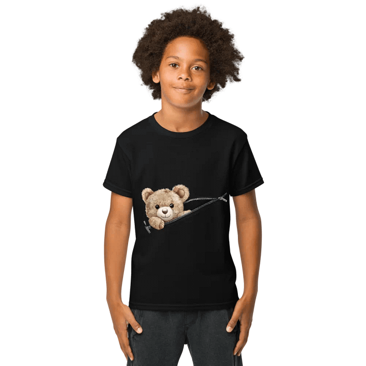 Zipper Bear Kids' Moisture-Wicking Tee product image (1)