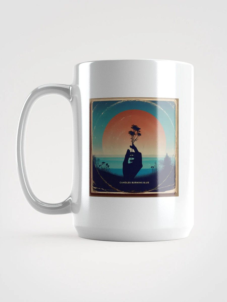 CANDLES burning blue mug product image (6)