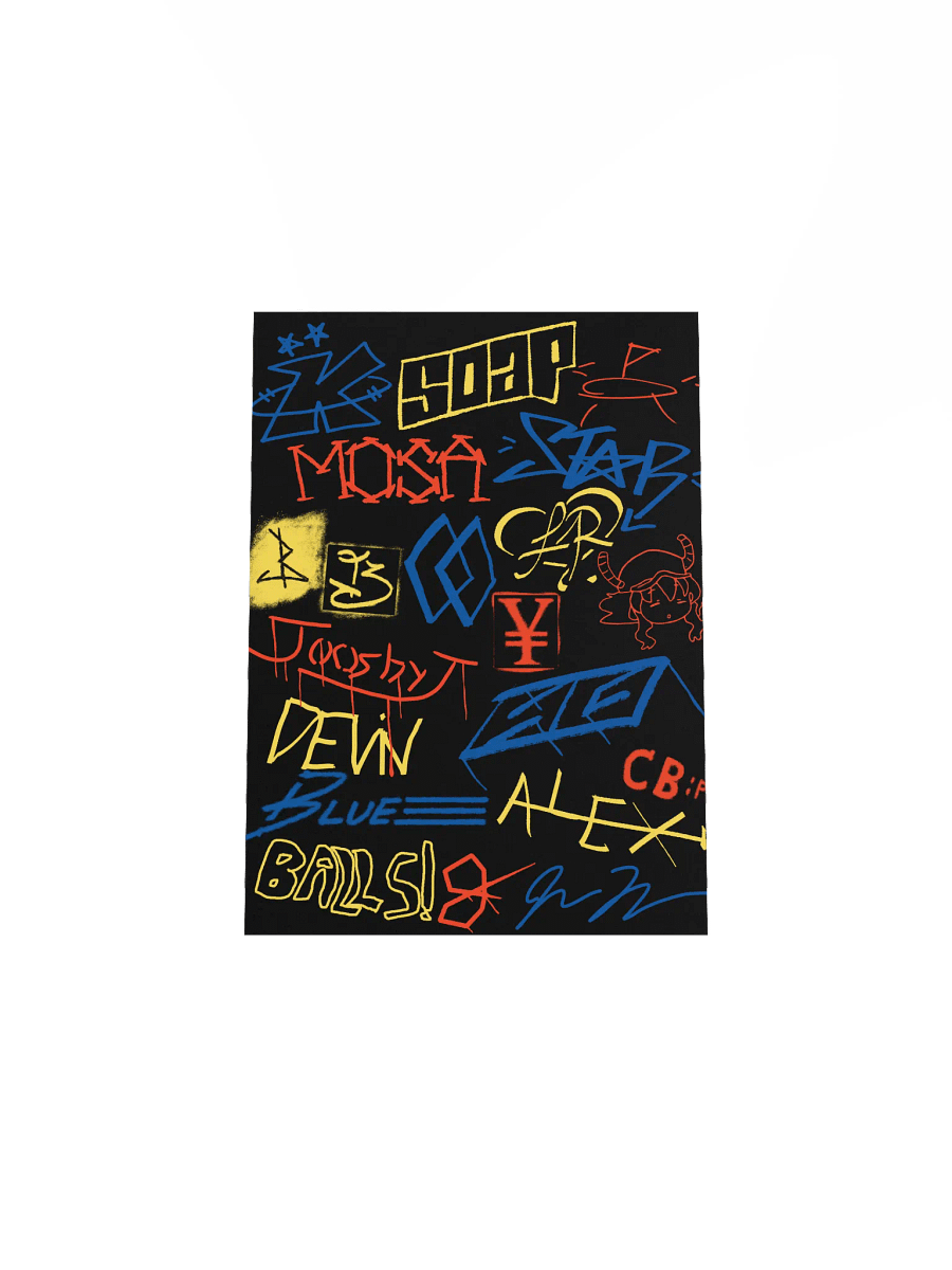 UBL Graffiti Tag Poster product image (9)