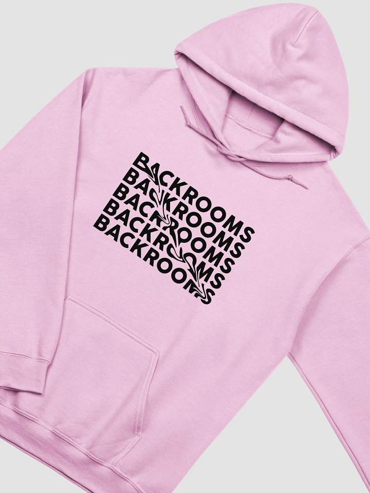 Party Pooper Backrooms Pink Hoodie product image (2)