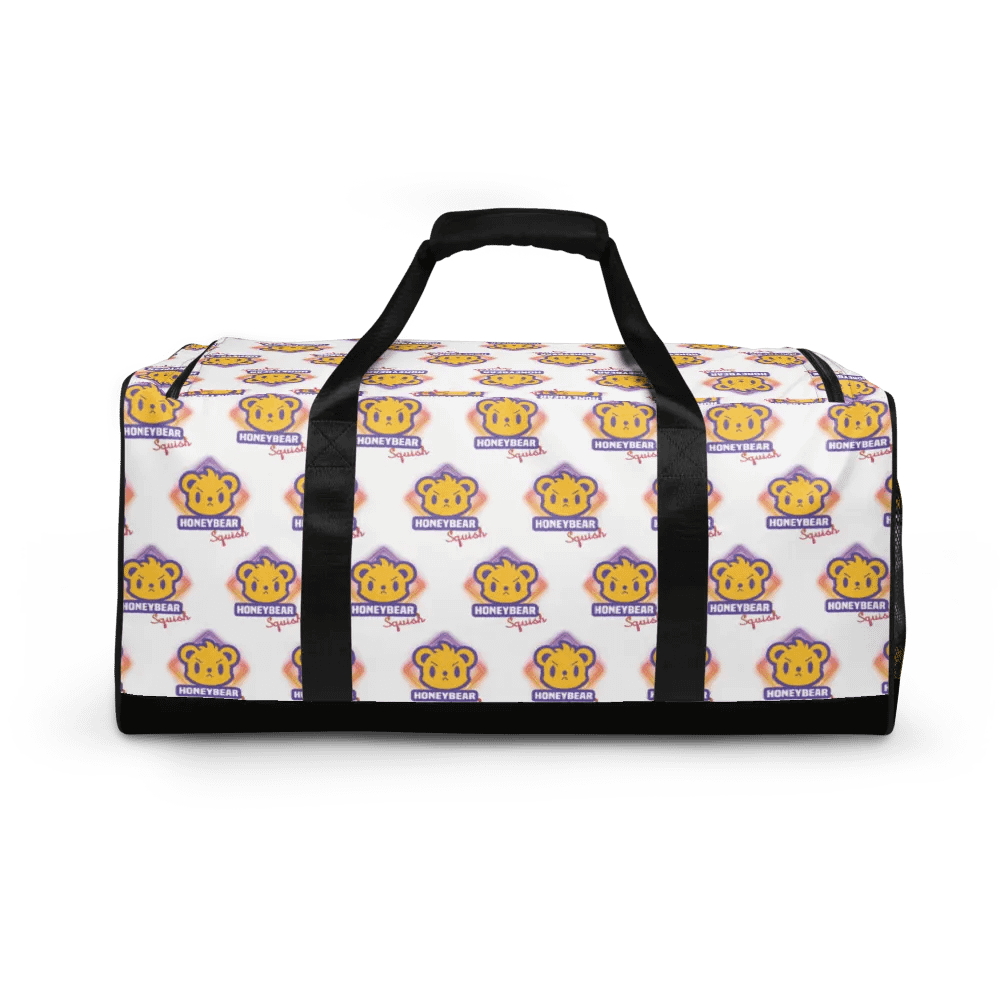 HONEYBEARSQUISH All-Over Duffle Bag product image (1)