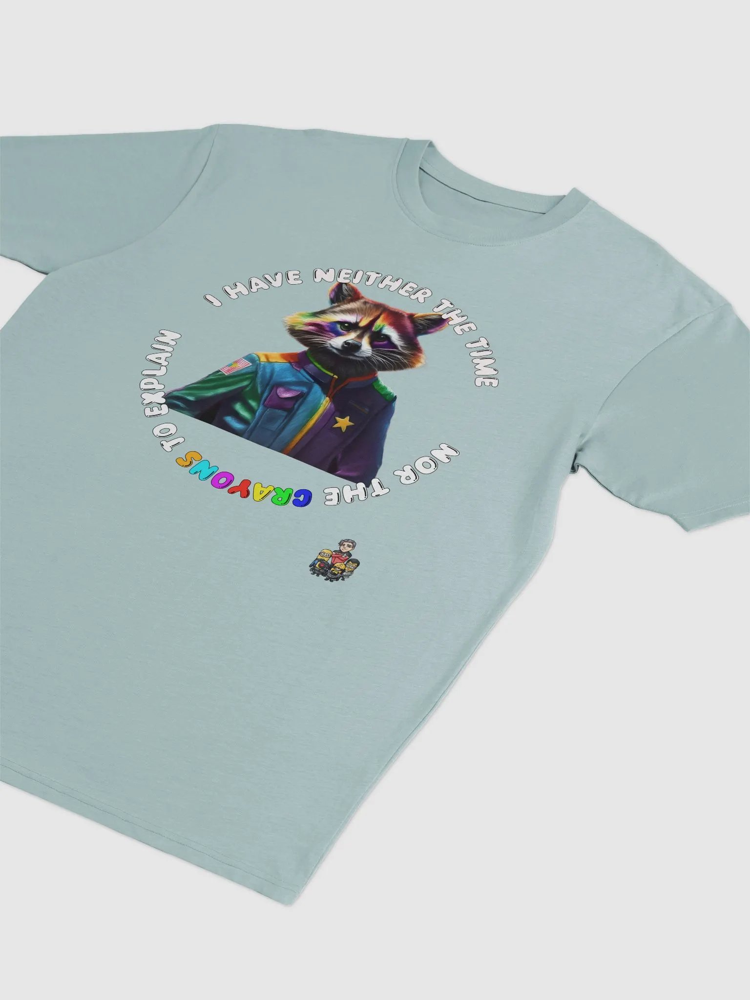 Space Raccoon Wisdom Tee product image (11)