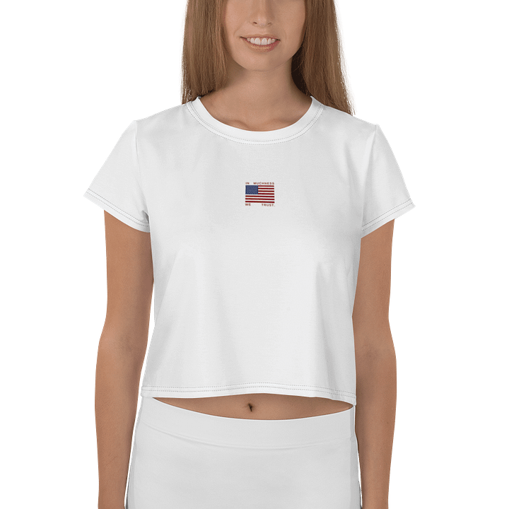 LIMTED EDITION: In Muchness We Trust Crop Top product image (1)