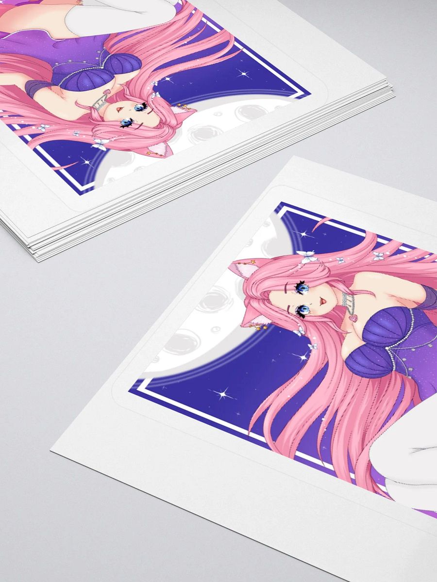 Moonlit Waifu Sticker Set (Color) product image (4)