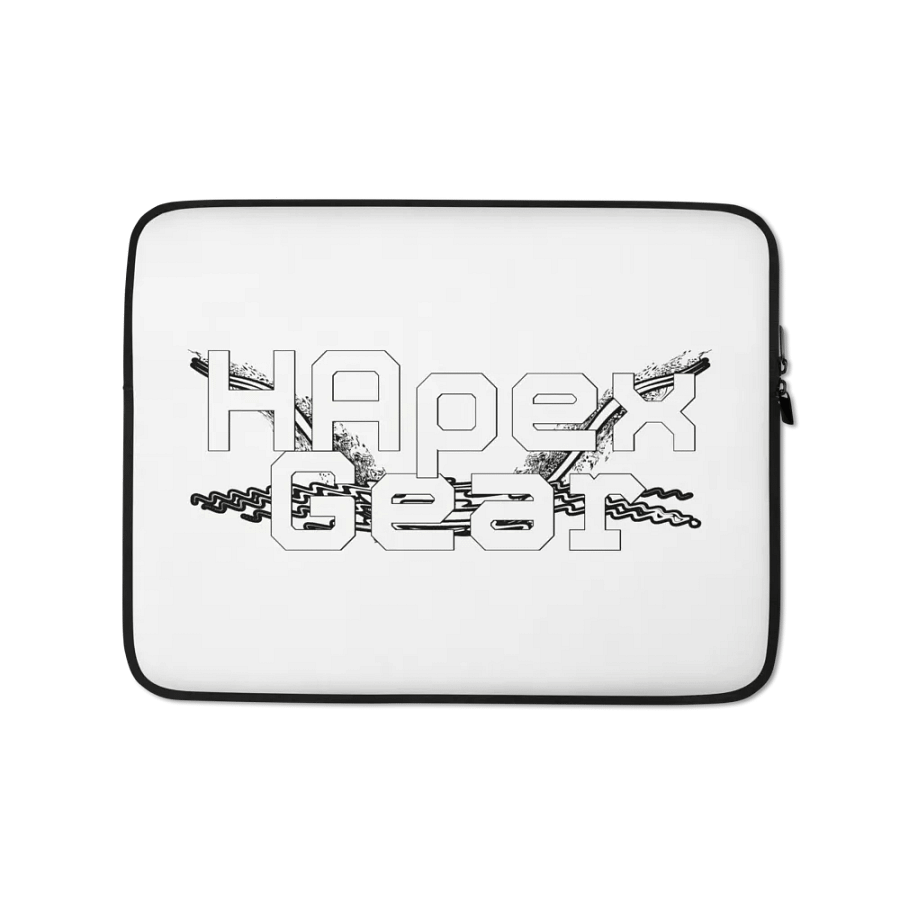 Laptop Sleeve - White HApex Gear White Logo product image (1)