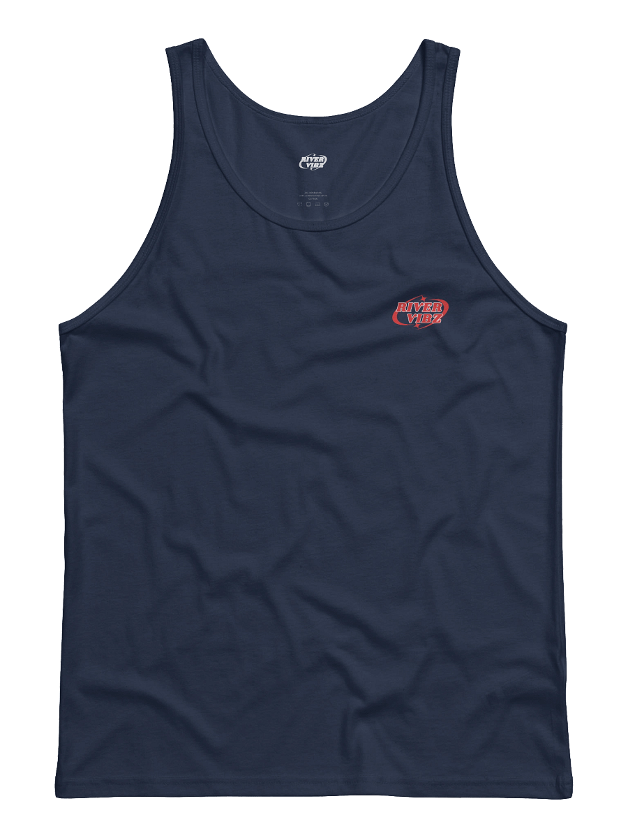 Men's Red Starry River Vibz Logo Tank product image (1)