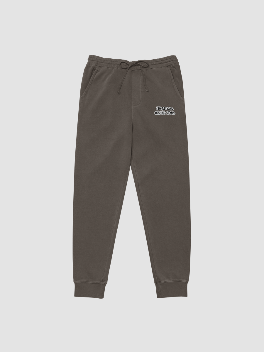 Habitual Instigator embroidered pigment sweatpants (bubble design) product image (3)