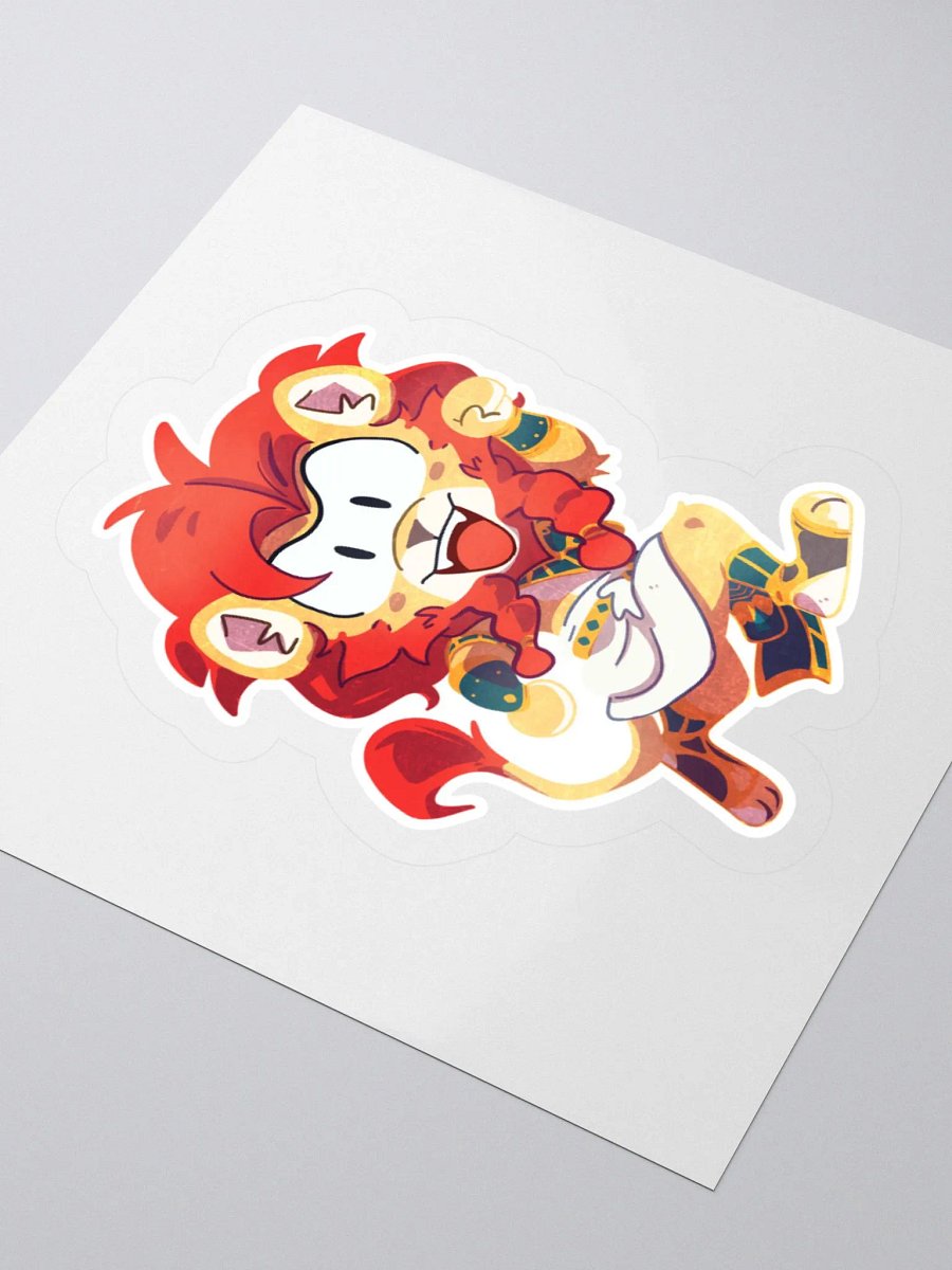 Ah'Lina (male) Happy Sticker product image (3)
