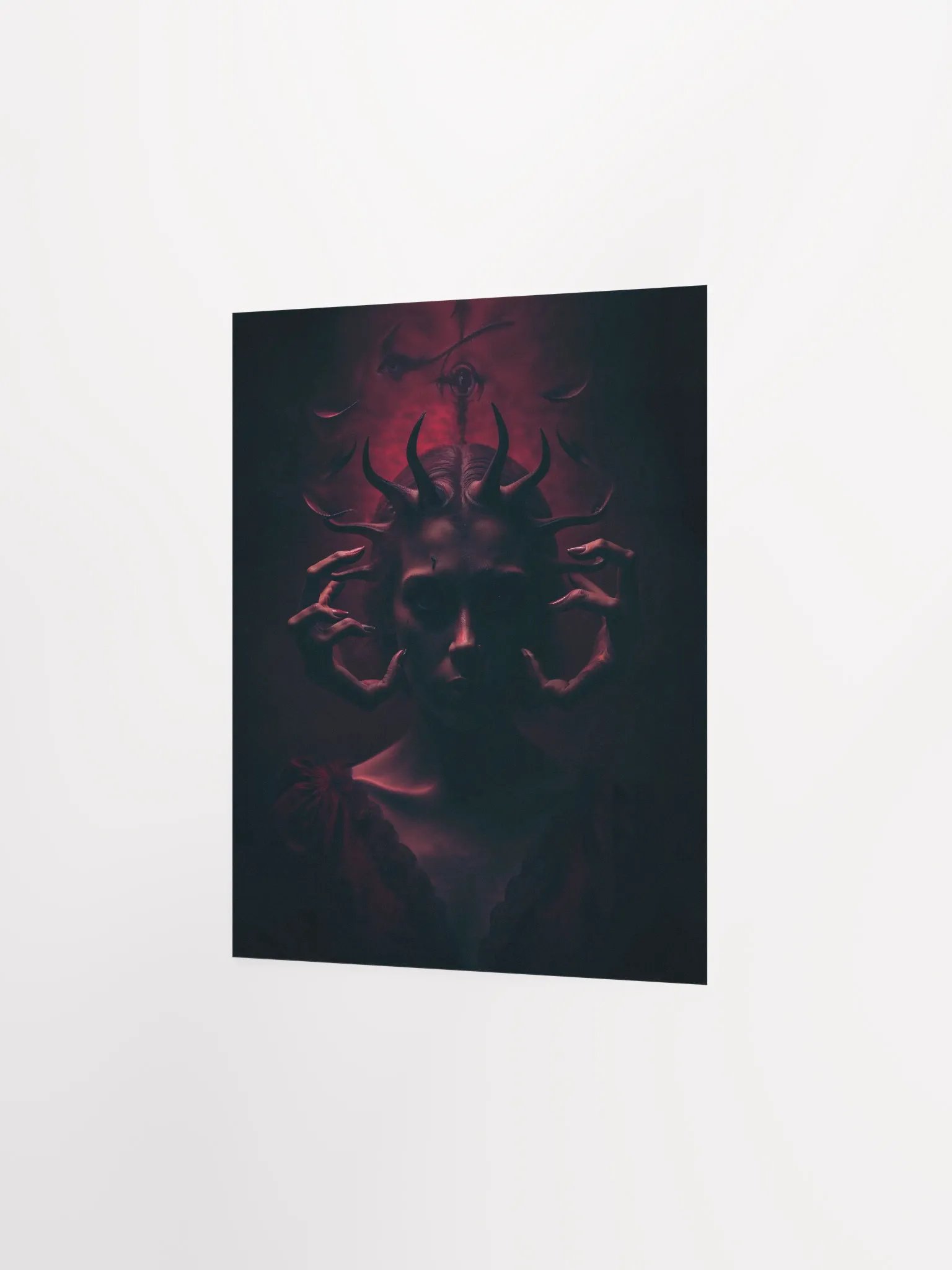 Shadowed Horns Matte Poster product image (13)
