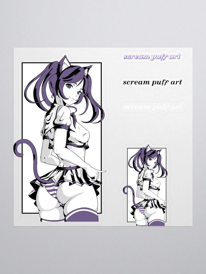 Scream Puff Sticker Sheet product image (1)