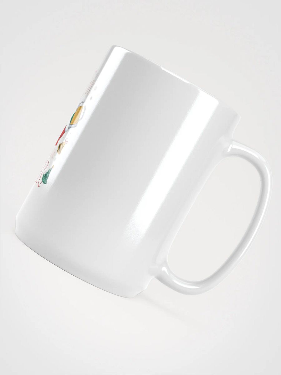 Santa’s Holiday Cheers White Glossy Mug product image (4)