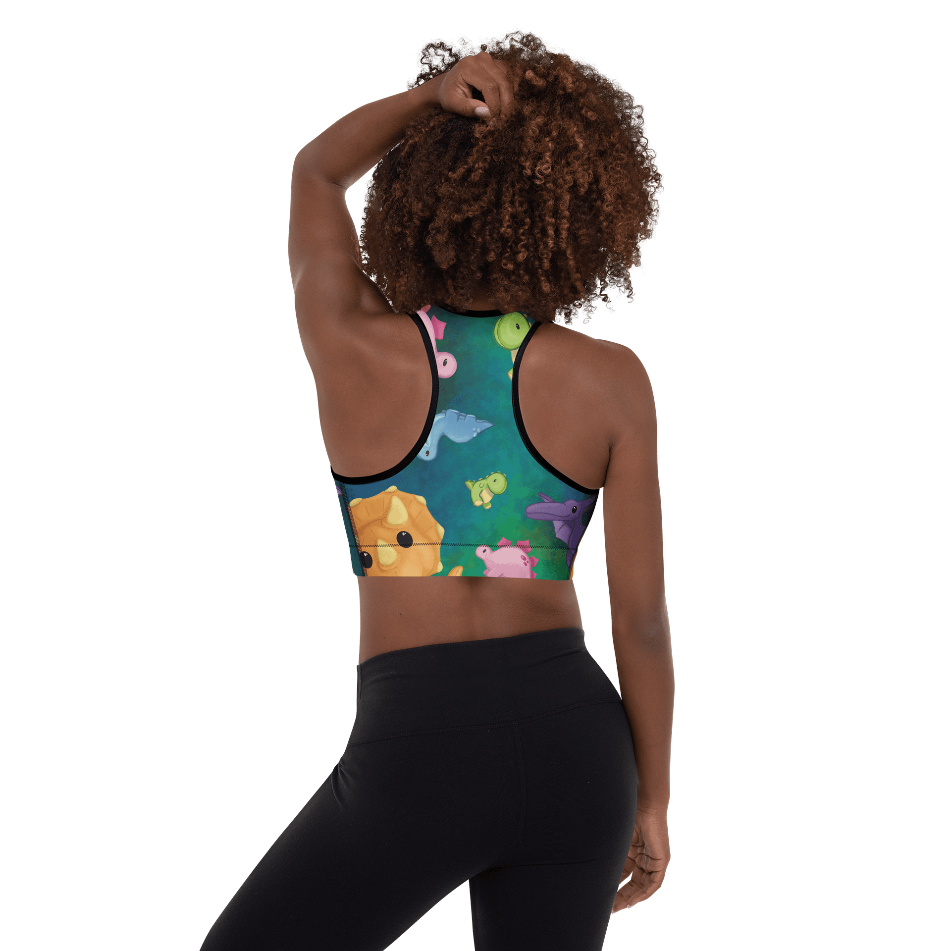 Cozy Plushie Dino Sports Bra product image (2)