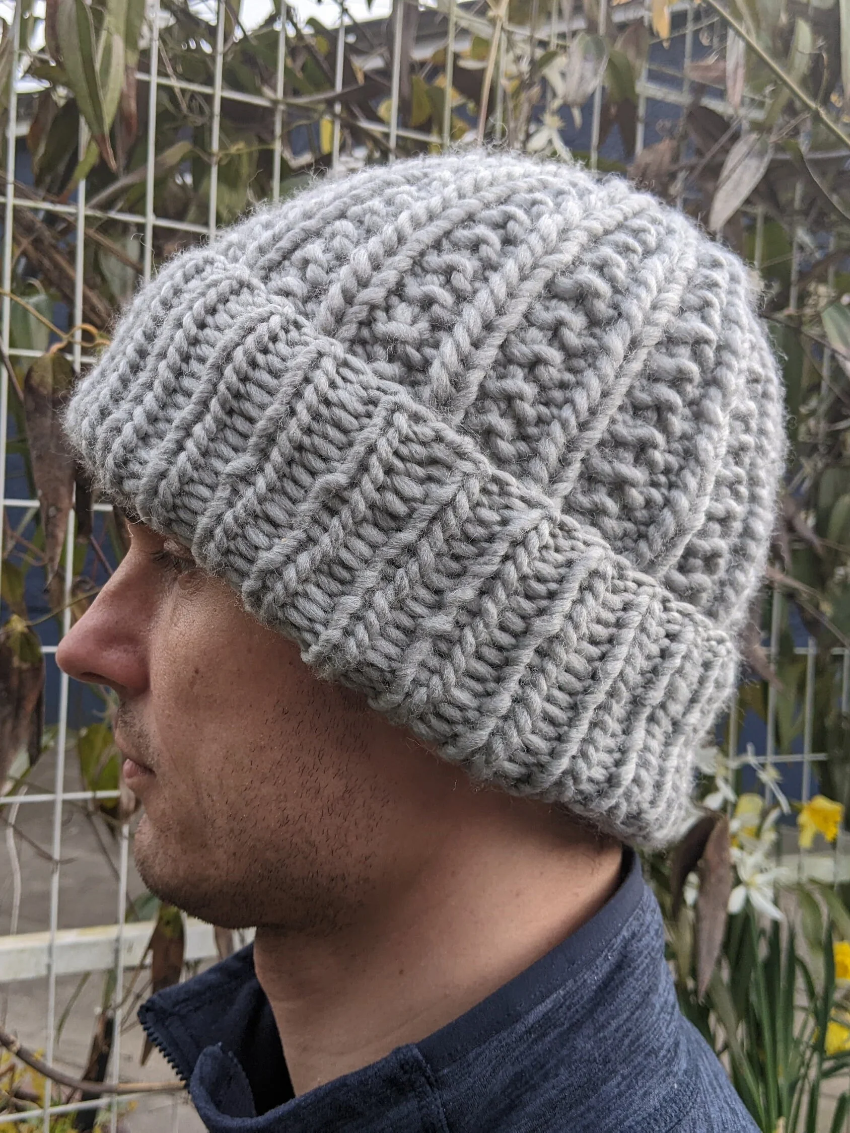 Iron Hat Knitting Pattern for Men & Women product image (2)