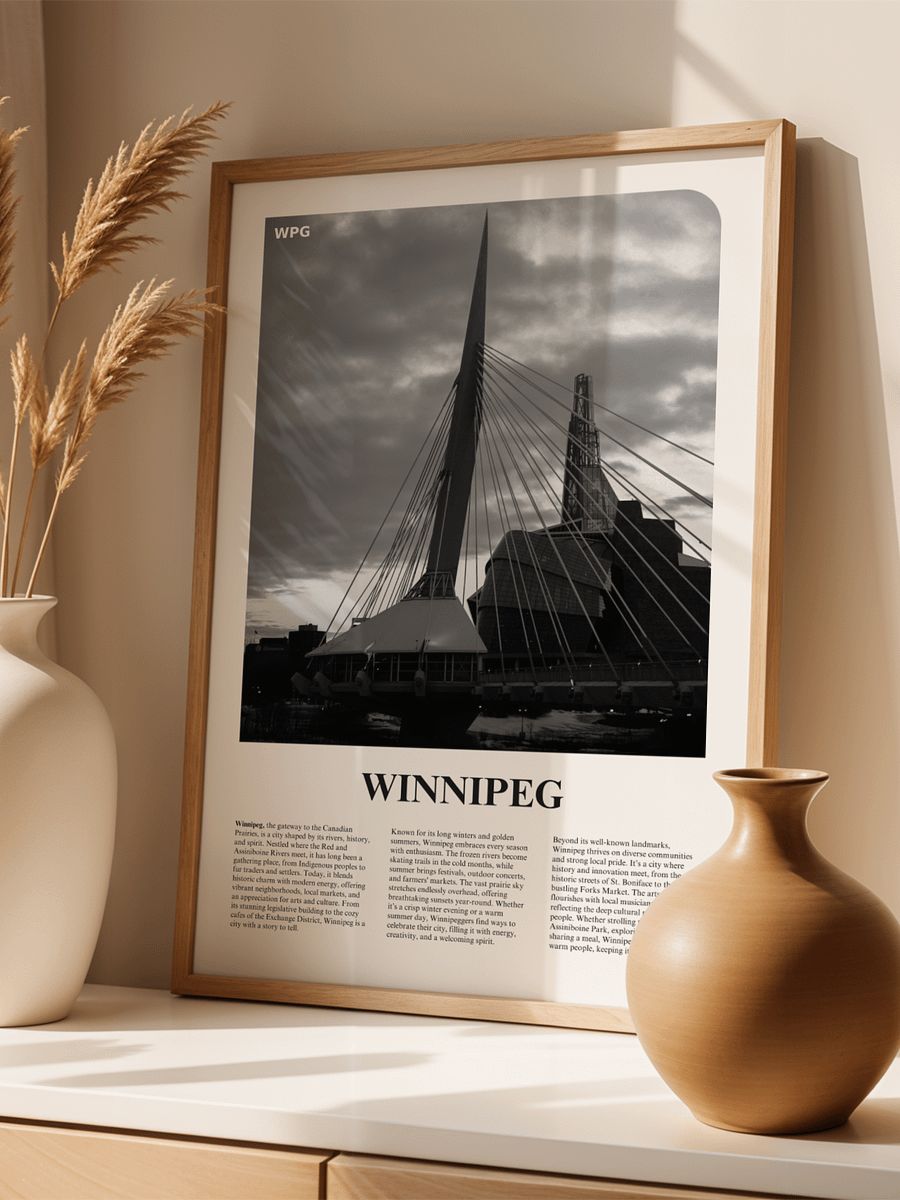 Winnipeg 01 Newspaper Poster product image (3)