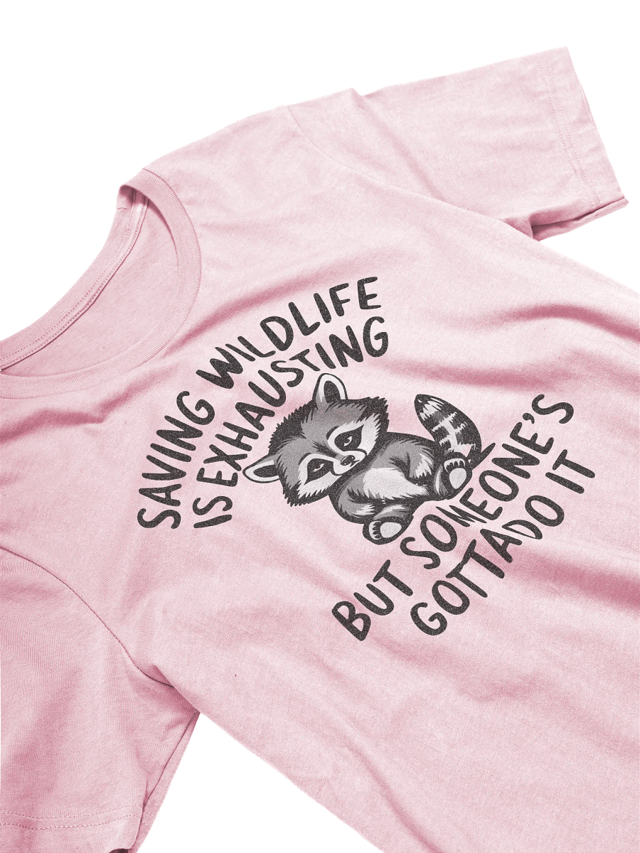 Wildlife rehab shirt, vet nurse tee, funny raccoon rescue shirt, cute animal shirt, animal carer gift, zoo vet tee, wildlife worker tee, raccoon lover gift, product image (13)