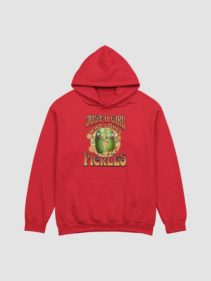 Just A Girl Who Loves Pickles Paradise Hoodie product image (10)