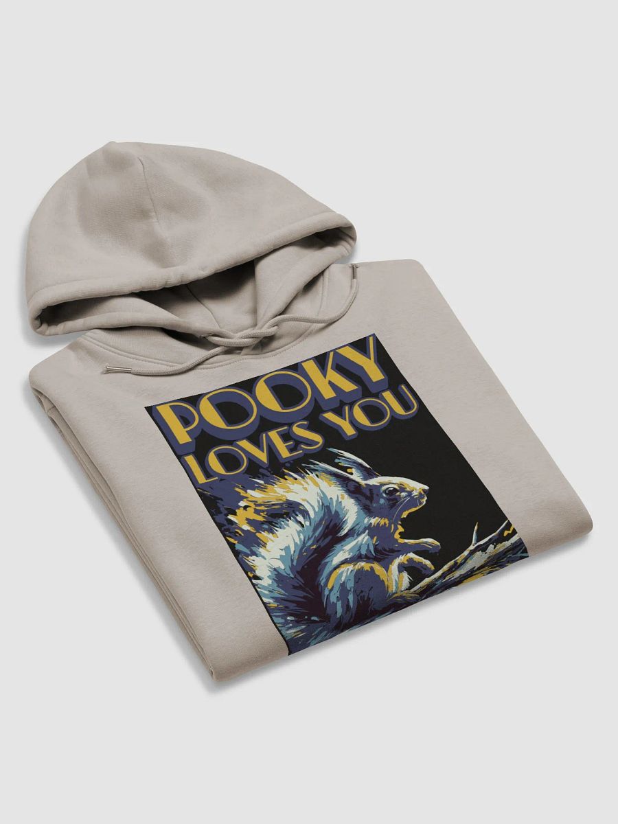 Pooky's Stylized Squirrel Eco Hoodie product image (5)