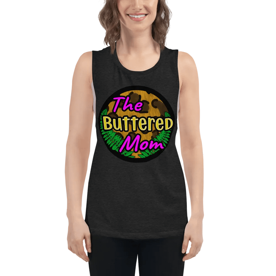 Buttered Mom Muscle Tank Top product image (5)