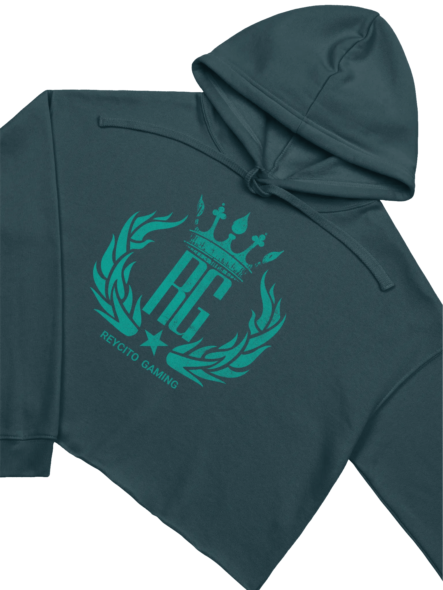Reycito Gaming Crown Logo Crop Hoodie product image (17)