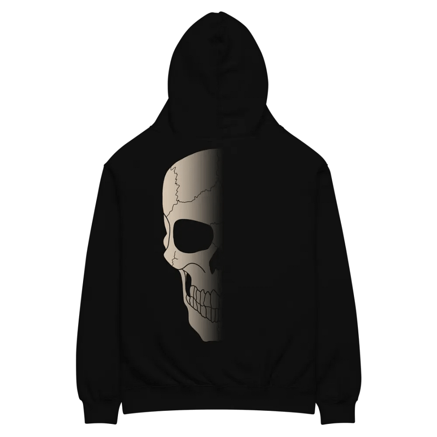 Faded skull hoodie product image (4)