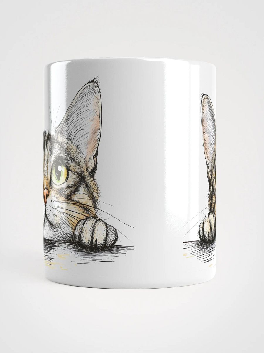 Peeking Bengal Cat Eyes Mug product image (15)