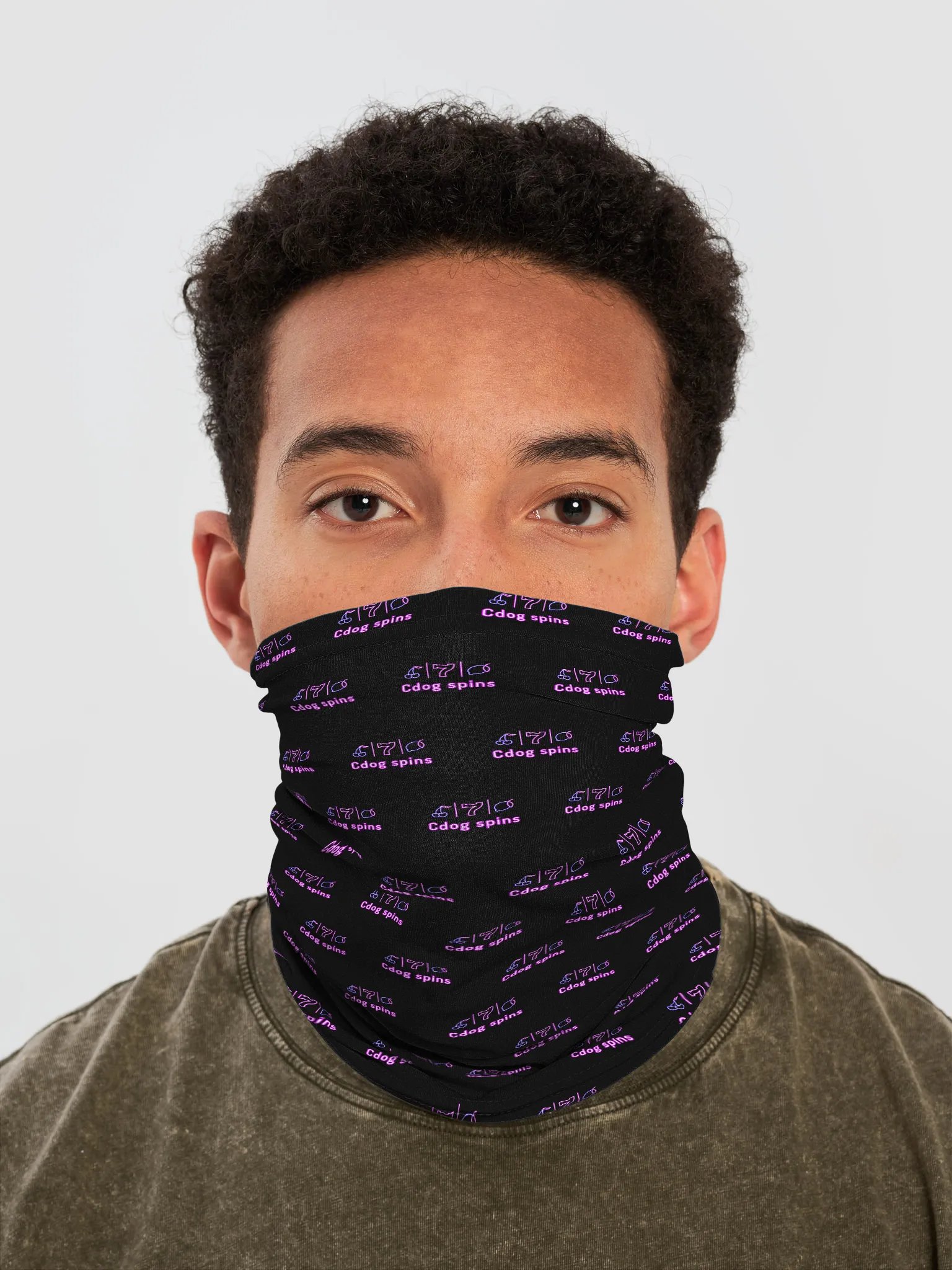 Cdog Spins Neck Gaiter product image (1)