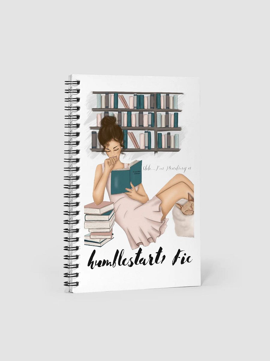 Whimsical Reader's Delight Spiral Notebook product image (1)