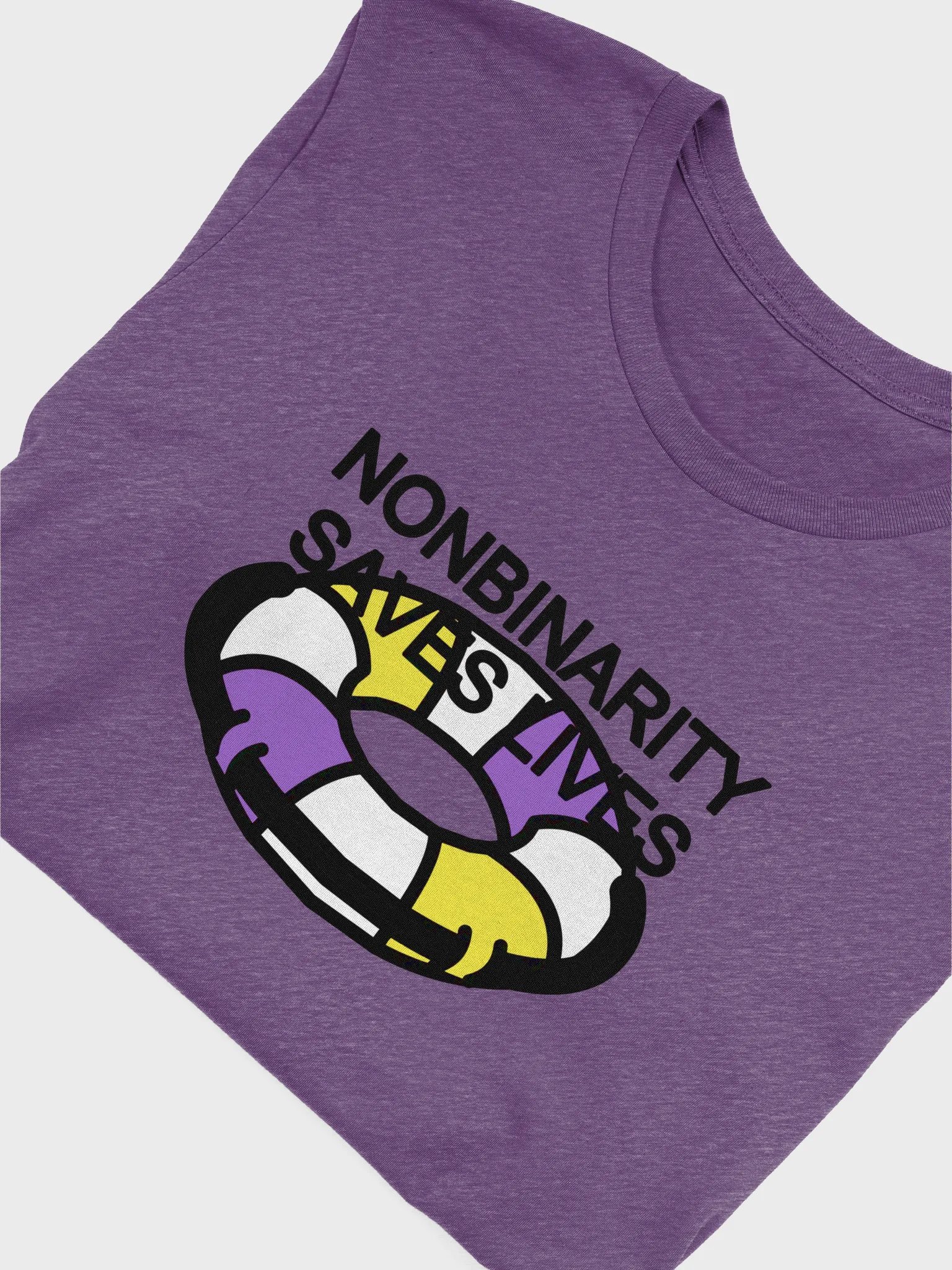 nonbinarity saves lives t-shirt product image (5)