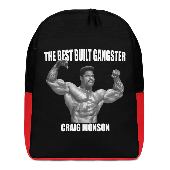 The Best Built Gangster Craig Monson Backpack product image (1)