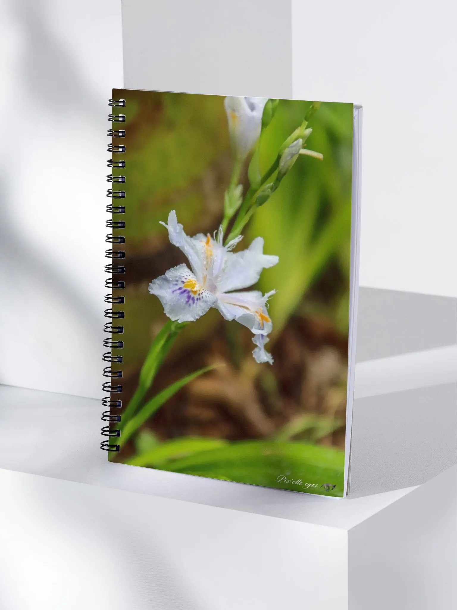 📘 Notebook Collection PURE – Jardin du Rayol – Iris papillon product image (4)