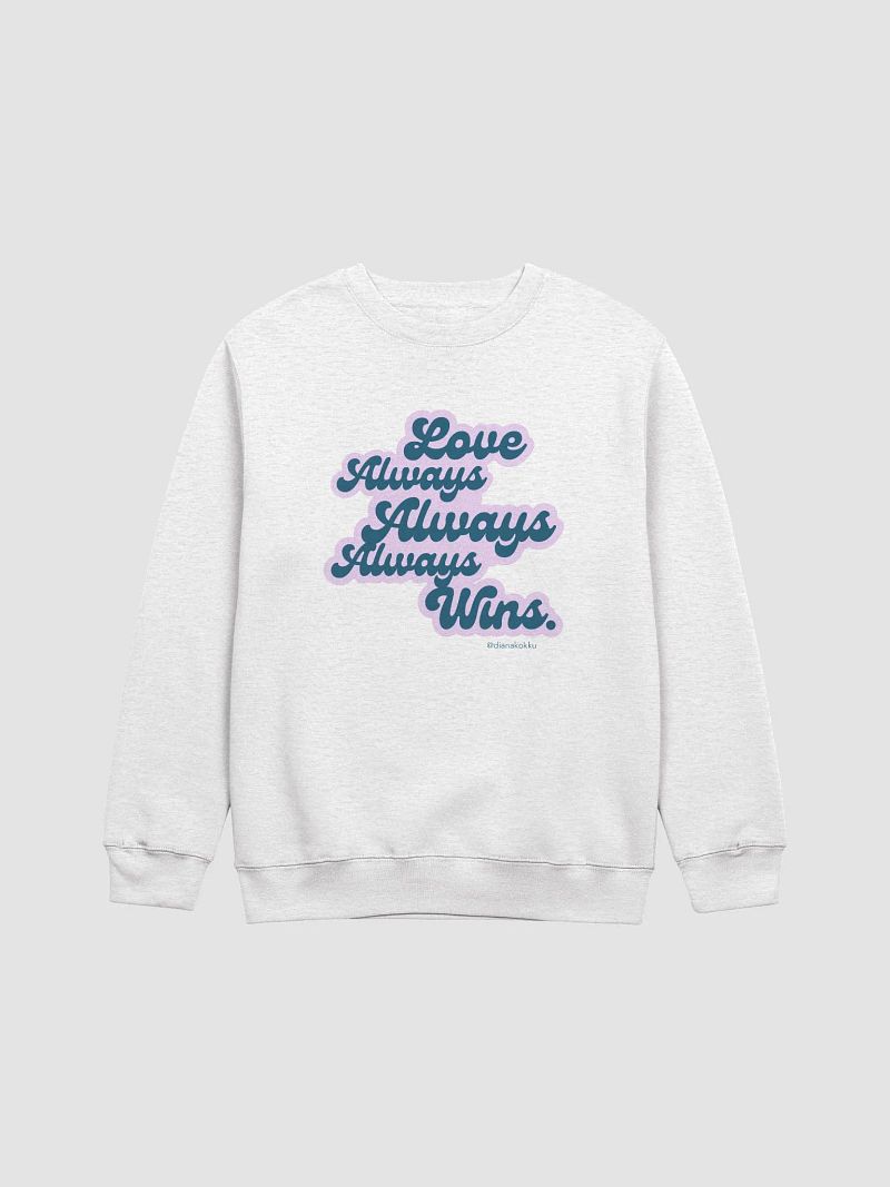 Love Wins Crew Neck