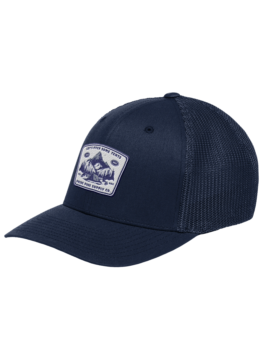 Pitch Some Tents Fitted Mesh Hat product image (6)