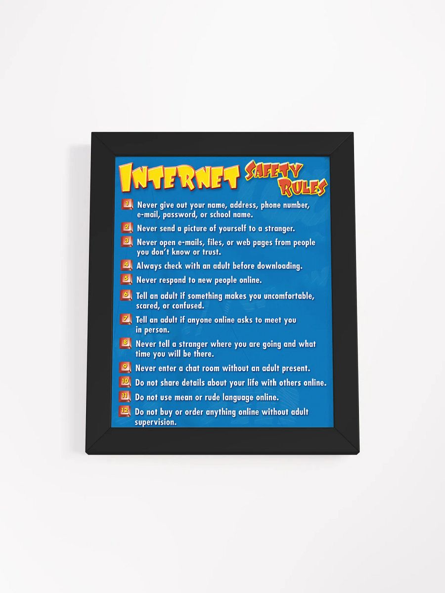 Internet Safety Rules product image (1)