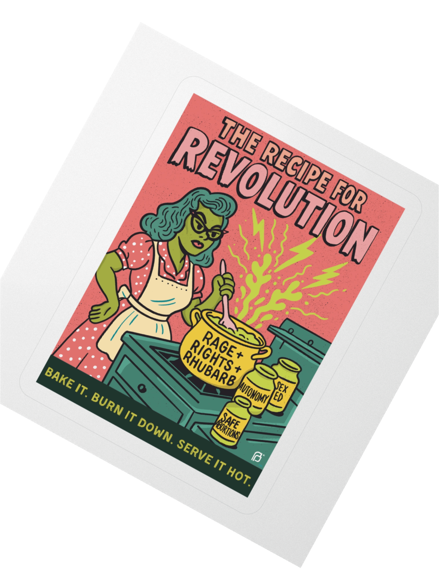 Recipe for Revolution Sticker product image (2)