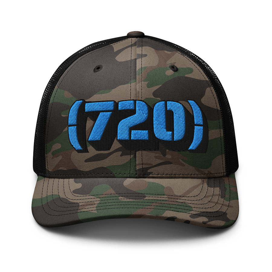 720 Camo Trucker Hat product image (1)