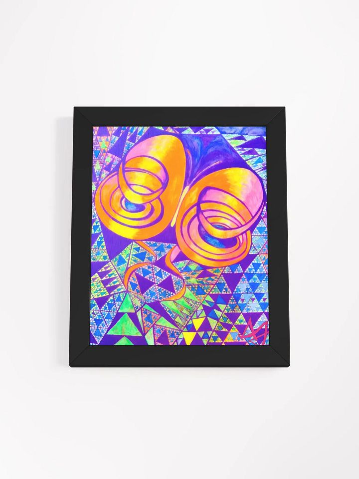 Breaking Free by Arthur Taylor Abstract Acrylic Painting Wall Art Matte Poster product image (1)