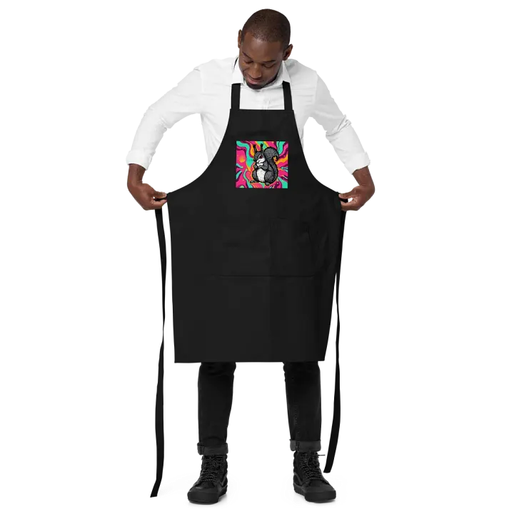 Psychedelic Squirrel Cotton Apron product image (2)