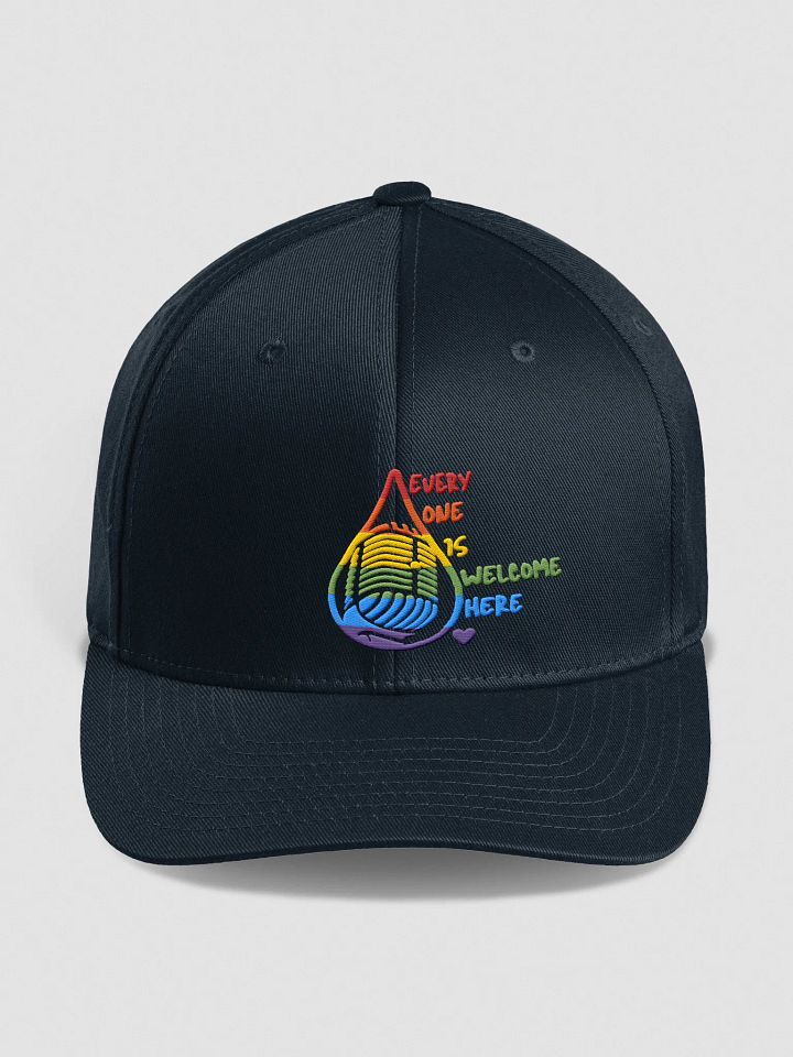 NEW Liquid Music Entertainment "Everyone Is Welcome Here" Flexfit Cap product image (3)